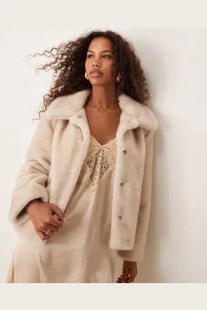 Abercrombie & Fitch Collared borg jacket in -Neutral