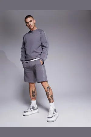 HUGO BOSS HUGO Bodywear tonal logo sweat shorts in