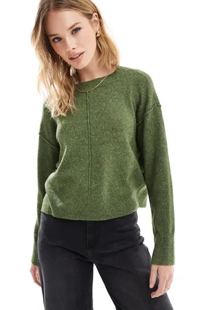 VERO MODA Jumper with seam detail in dark