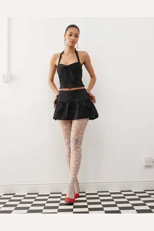 Motel Raffita jacquard mini skirt in (part of a set)