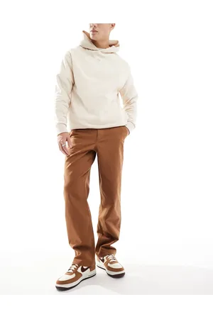 ASOS Baggy carpenter pants in -Brown