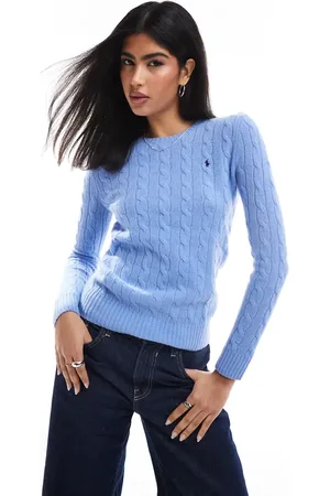 Ralph Lauren Julianna wool cable knit jumper in