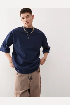 Dr Denim Curtis oversized fit t-shirt in -Navy
