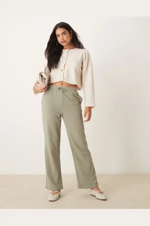New Look Wide leg trackies in -Green