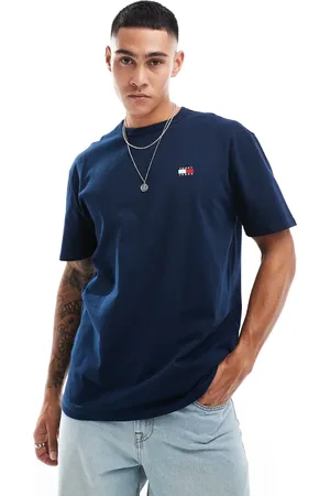 Tommy Hilfiger Regular badge logo t-shirt in navy