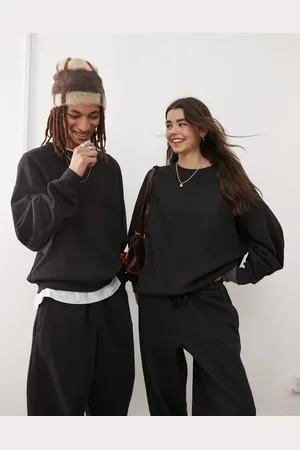 Reclaimed Unisex oversized boxy sweatshirt in -Grey