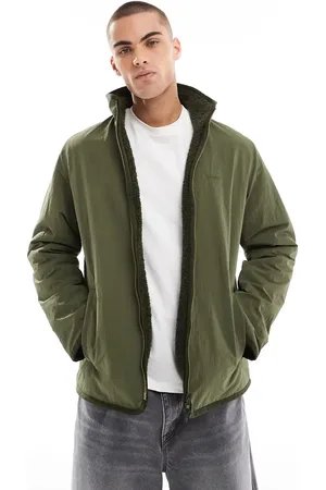 Barbour Reversible fleece jacket-Green
