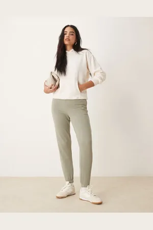 New Look Cuffed trackies in -Green