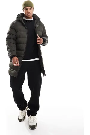 French Connection French Connection longline puffer jacket in -Green
