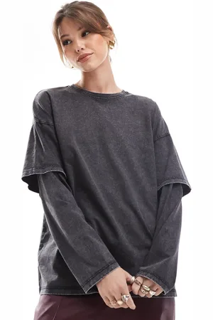 ONLY Layered long sleeve top in