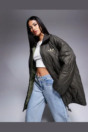 adidas Quilted coat in -Green