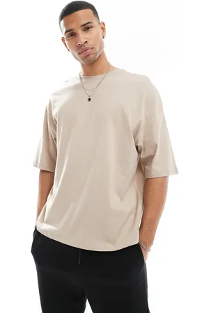 ADPT. Oversized t-shirt in -Neutral