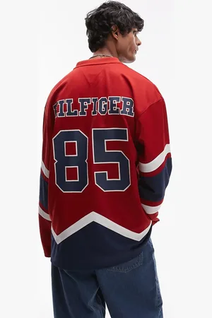 Tommy Hilfiger Game Day hockey jersey in red
