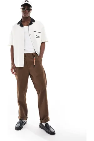 Carhartt Master relaxed fit pants in -White