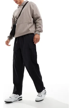 Another Influence Wide leg parachute cargo pants in