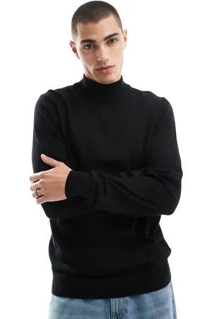 Threadbare Cotton turtleneck jumper in