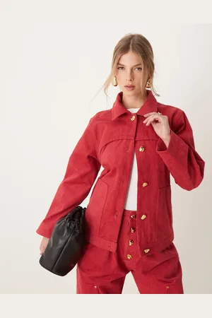 Ghospell Denim drill jacket in (part of a set)