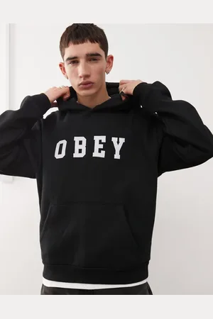 Obey Felt heavyweight hoodie in