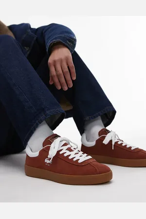 Lacoste Baseshot sneakers 224 in off suede