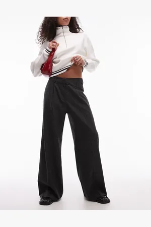Topshop Heritage check cross waistband pants in (part of a set)
