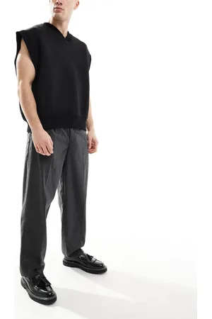 New Look Pleated smart pants in