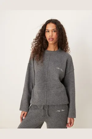 Six Stories Knitted oversized jumper in (part of a set)