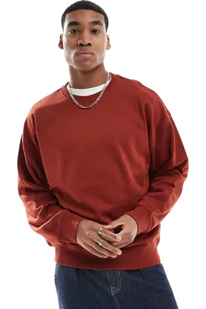 New Look Oversized sweatshirt in -Brown