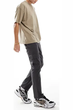 ASOS Slim cargo pants in -Grey