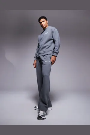 Good For Nothing Core vintage trackies in smoked grey (part of a set)