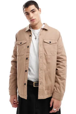 French Connection French Connection utility jacket with chest pockets in -Neutral