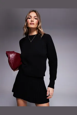 Missyempire Missy Empire knitted high neck jumper in (part of a set)