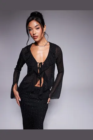 New Look Embellished chiffon blouse in (part of a set)