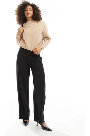 SCALPERS Basic band sweater in -Brown