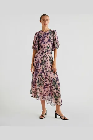 SCALPERS Berry print dress in