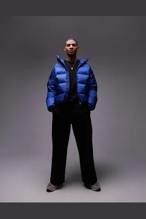 ARKET Sporty down jacket with hood in