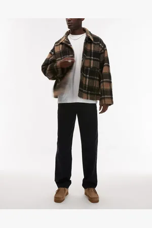 ARKET Relaxed fit pants with flat front in