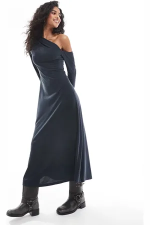 SCALPERS Asymmetric ruched Jery dress in