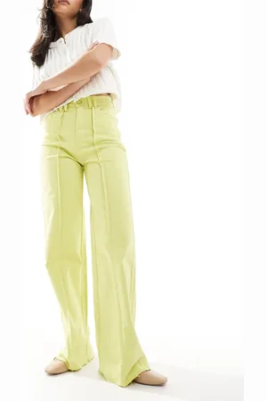 SCALPERS Front Color denim pants in -Green