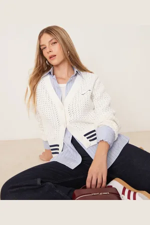 adidas Knitted cardigan in