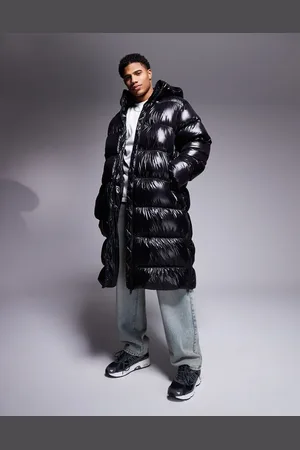adidas Longline puffer coat in