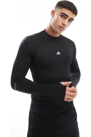 adidas Adidas Training Techfit COLD.RDY long sleeve t-shirt in