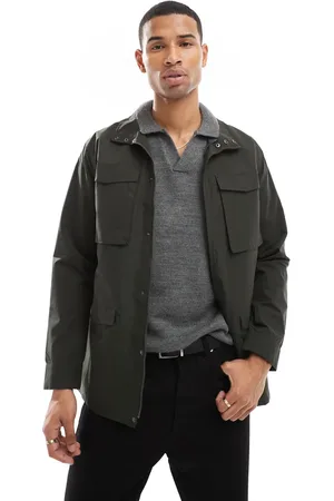 French Connection French Connection lined utility jacket with hood in -Green