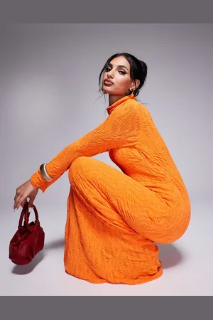 DASKA High neck maxi dress in