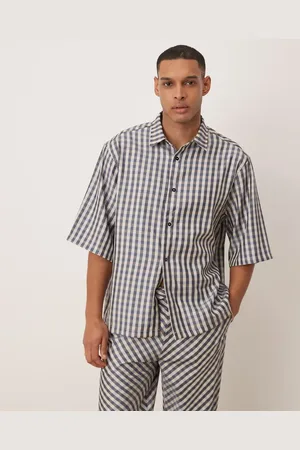 Sister Jane Gingham shirt in black and white (part of a set)-Multi