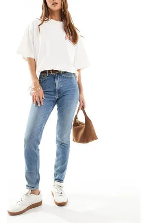 Ralph Lauren High rise skinny jeans in blue
