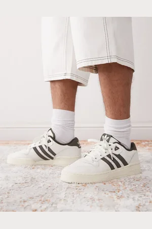 adidas Rivalry 86 Low sneakers in white and olive