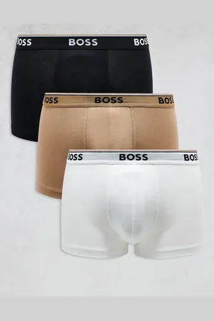 HUGO BOSS Power 3 pack logo waistband trunks in -Multi