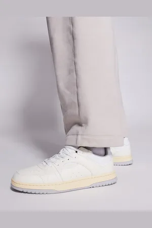 HUGO BOSS Hardian vintage sneakers in off white