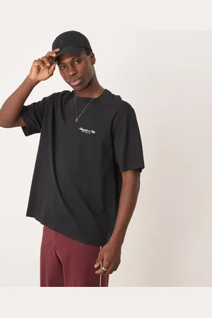 Abercrombie & Fitch Premium logo t-shirt in