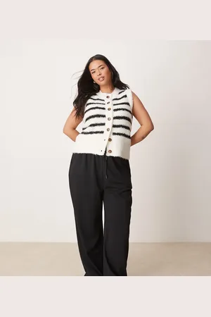 New Look New Look Curve wide leg trackies in